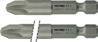 Rotec PRO Krachtbit PZ 2 L=50mm E 6,3 BASIC - 10 stuks - 8050002