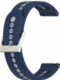 By Qubix - Smartwatch bandje - Donkerblauw - 20mm