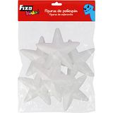 Fixo Kids Porexpan sterren, 6 stuks, 10 cm