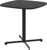 casa.pro Bistrotafel Foggia tuin bartafel 70x70x75 cm antracietgrijs