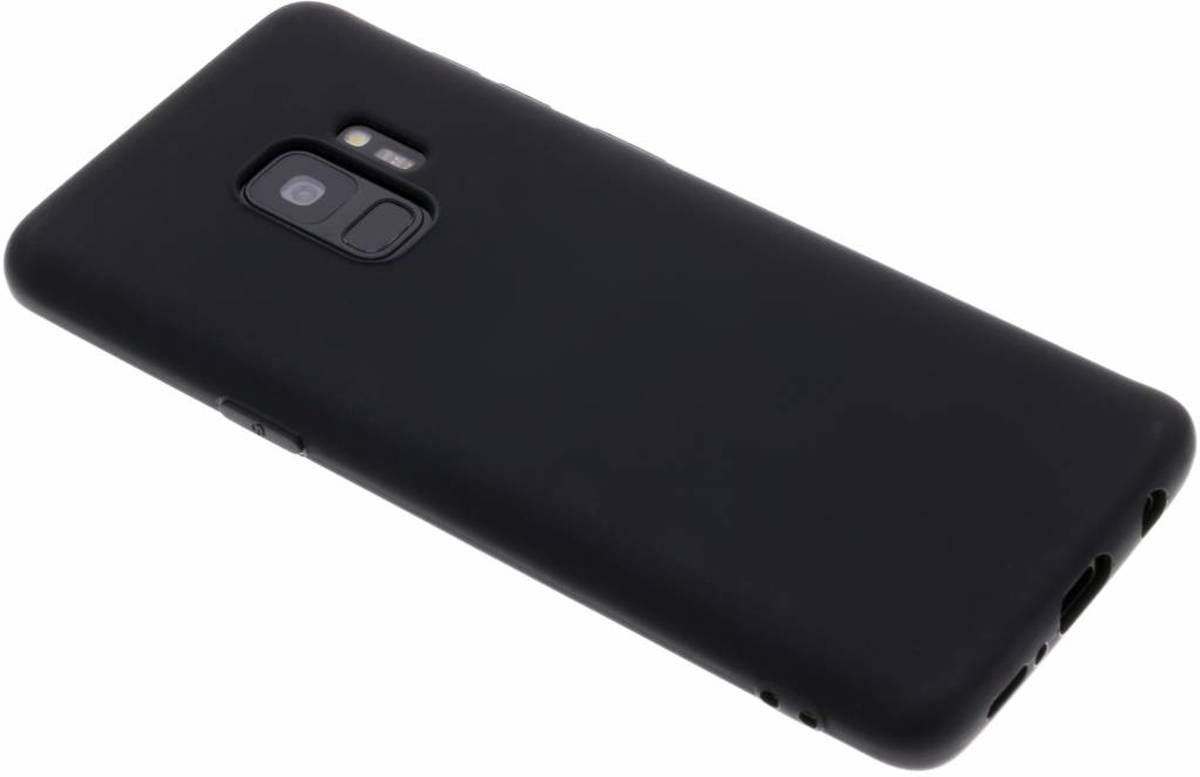 TPU hoesje Samsung Galaxy S9 - Zwart
