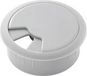 TRU COMPONENTS WP50BK Kabeldoorvoering Voor werkblad Montagegat: 50 mm ABS Grijs 1 stuk(s)