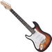 Gear4music 3/4 LA Linkshandige Elektrische Gitaar, Sunburst