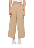 QS s.Oliver Culotte van interlockjersey, beige, maat 32