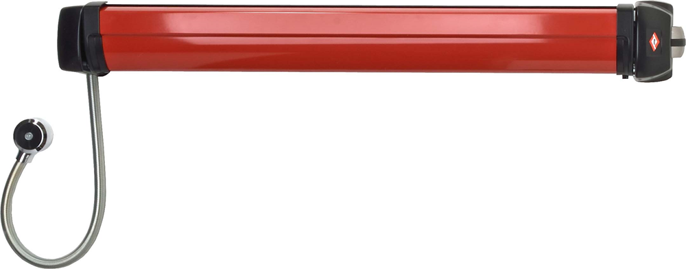 JPM Elektromechanische paniekbalk Fluid Control - Ingang | type: C | 1 punt | inclusief buitenbeslag: knop | kleur: aluminium | lengte: