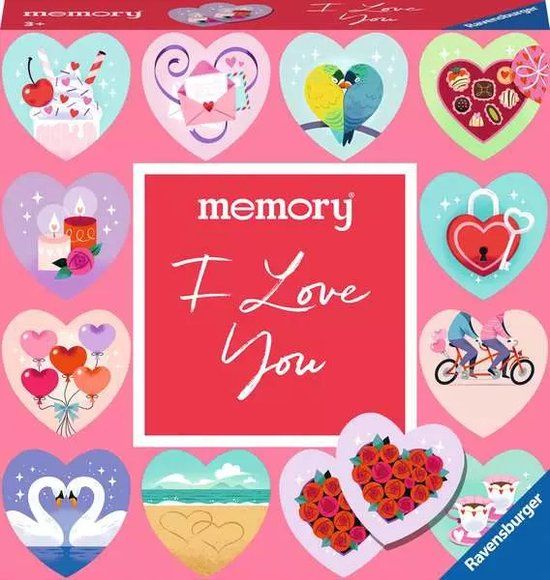 Ravensburger Memory I Love You - Gezelschapsspel voor kinderen