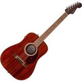 Fender California Deluxe Redondo Jr. E Mahogany WN Natural guitare électro-acoustique western naturelle