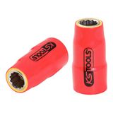 KS Tools 117.1025 3/8" dop met veiligheidsisolatie, 9/16"