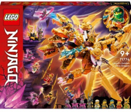 lego NINJAGO Lloyds Gouden Ultra Draak - 71774