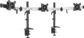 Support de bureau pour moniteur TV simple pour écrans de 15 à 27 pouces - VESA 75-100 (MP230C - N)