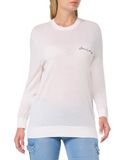 Armani Exchange Pull en laine mérinos avec logo signature col rond