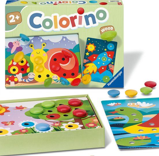 Ravensburger My Wooden Colorino - Educatief Spel - Vanaf 2 Jaar