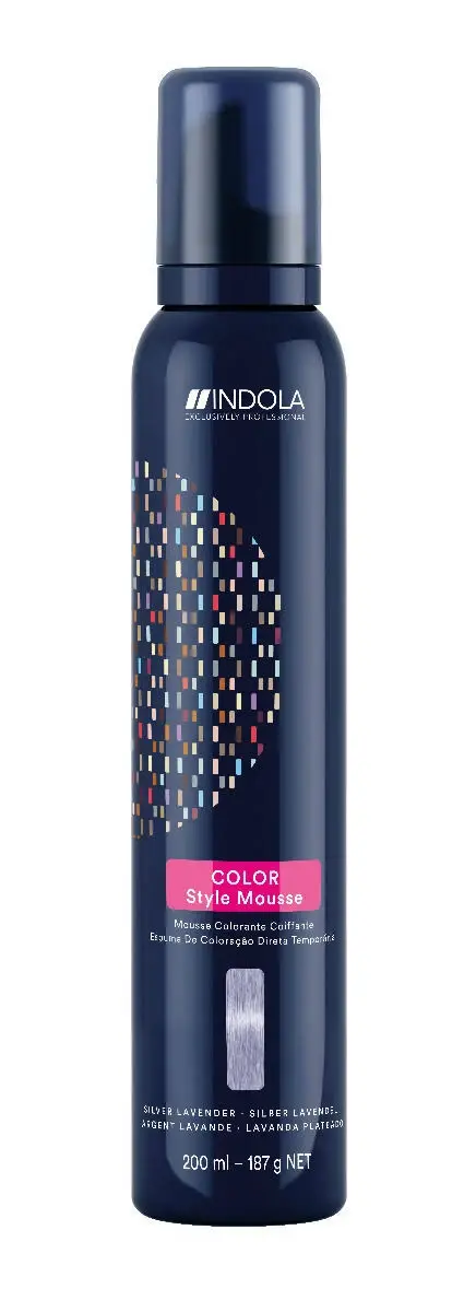 Indola - Color Style Mousse - Silver Lavender - 200 ml