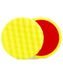ALCLEAR 5613530M schuurpad, auto polijstsponzen, medium gegolfd, diameter: 135 x 25 mm, geel, set van 2