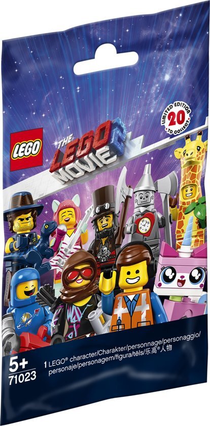 lego Minifigures The Movie 2 - 71023 Let op: in ieder mysteriezakje vind je 1 minifiguur uit de collectie
