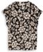 Tom Tailor Losvallende blouse met V-hals - Maat 36 - black big flower design