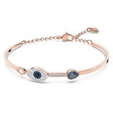 Swarovski Symbolica armband, Boze oog, Blauw, Gemengde metaalafwerking