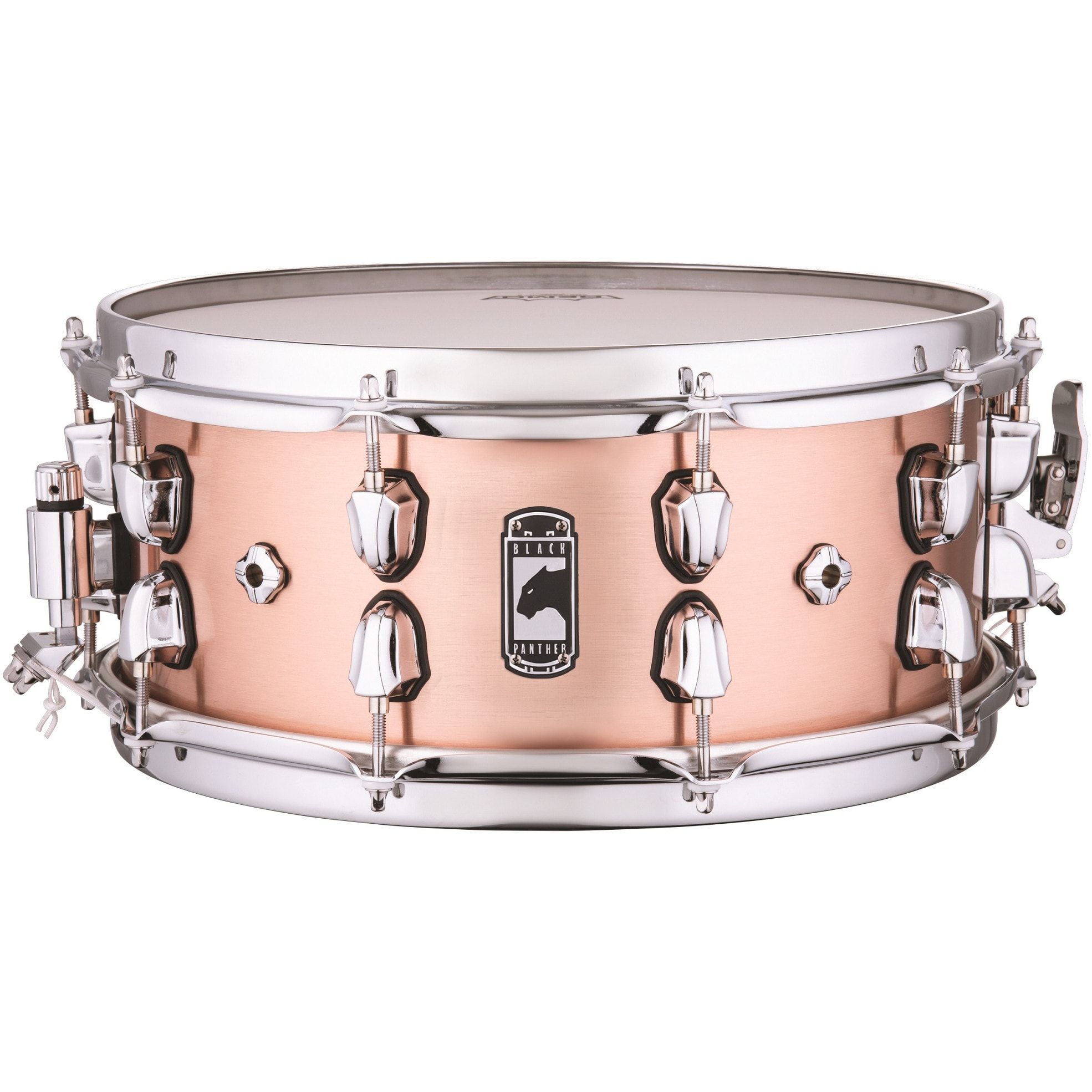Mapex Black Panther Predator Snare Drum - 14" x 6.5" - Black Nickel Over Brass - BPBP4650CNB