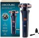 Cecotec PrecisionCare Aluminium Elektrisch Scheerapparaat LED, titanium, 2 snelheden, 2u batterij