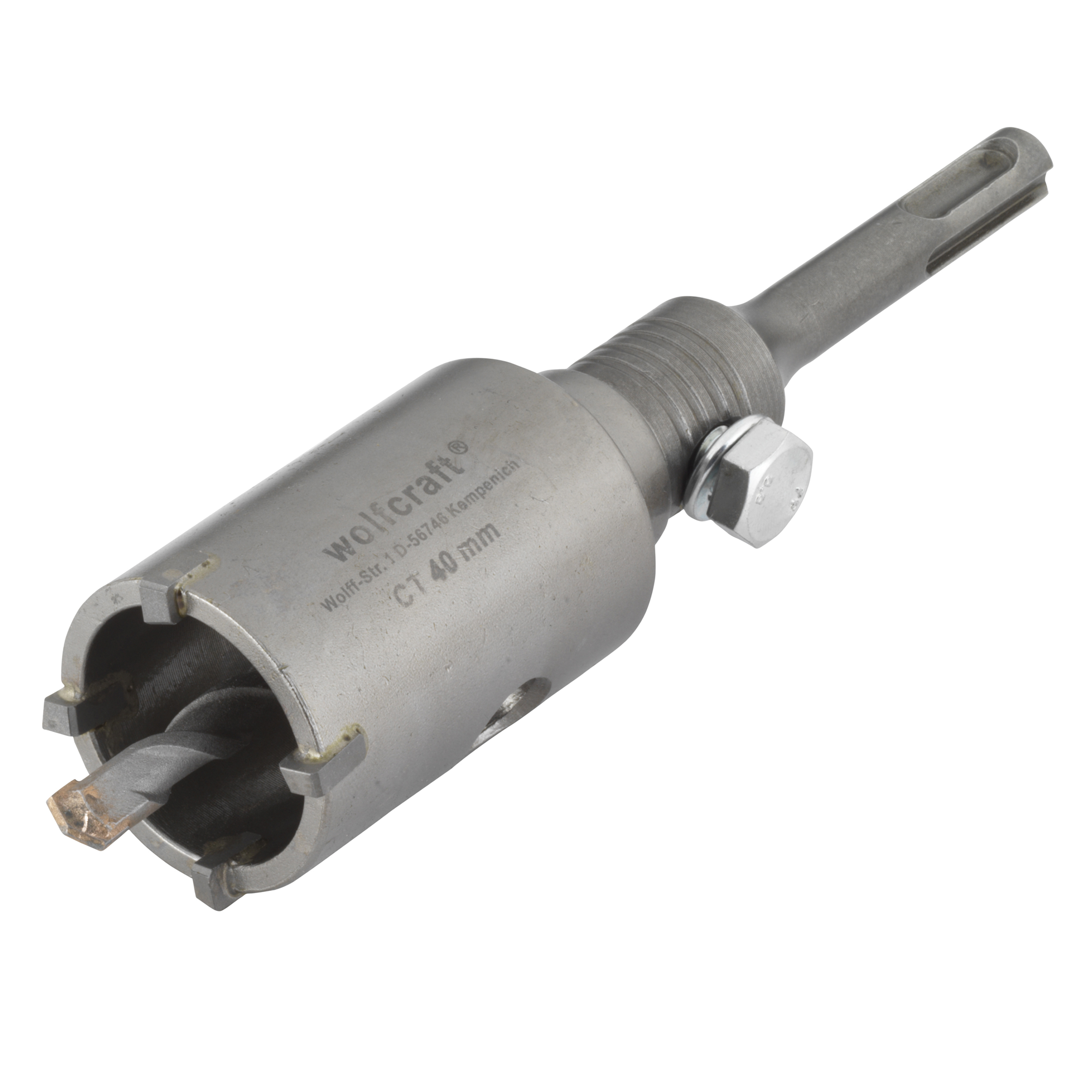 Wolfcraft Holboorkrans HM met adapter SDS-schacht