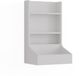 Vicco Sherry Aanbouwkast – 40 x 65 cm met 3 opbergvakken Wit