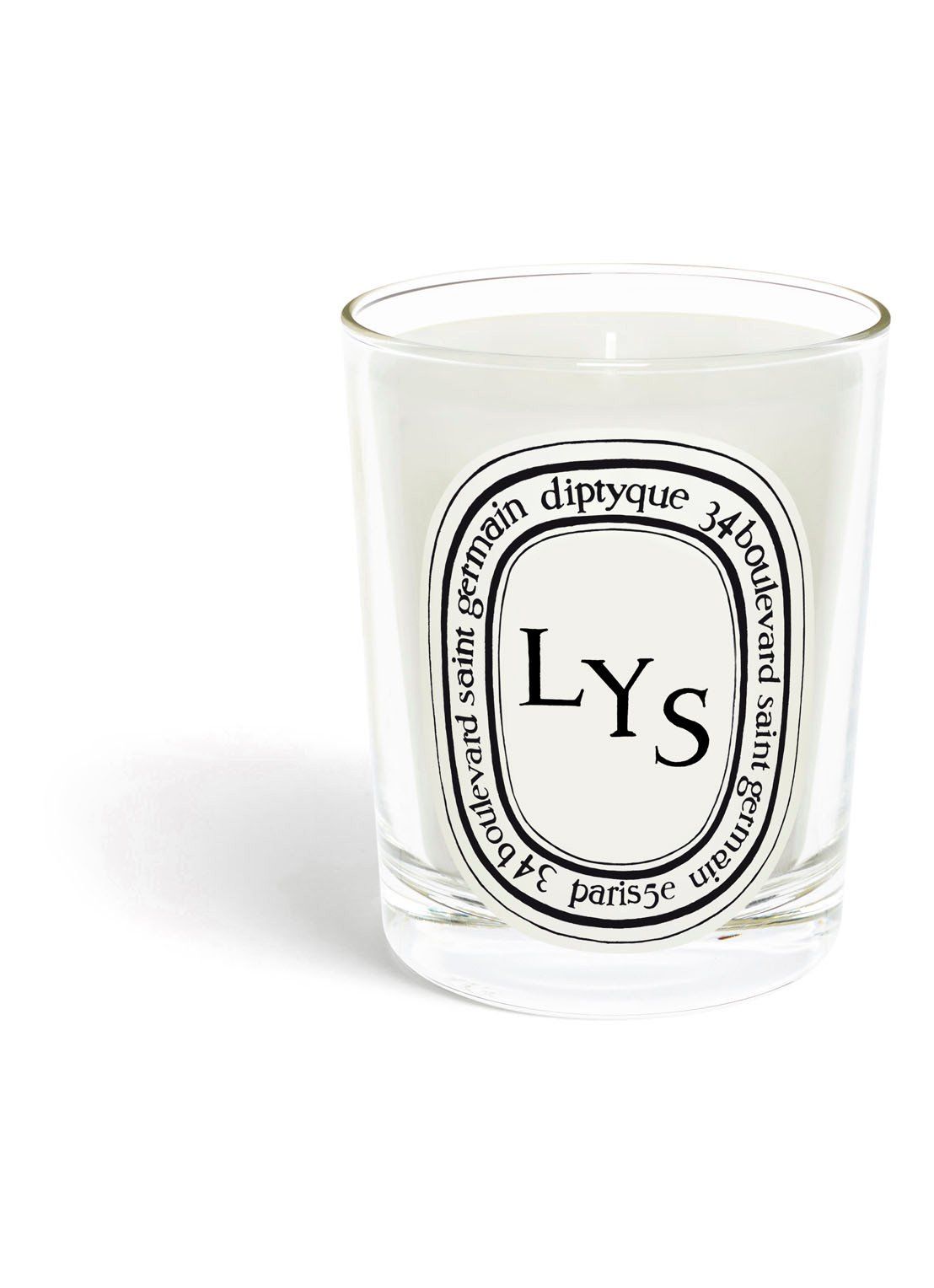 diptyque Lys geurkaars - wit