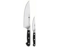 ZWILLING Pro 2-delige messenset - Zwart