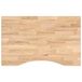 VidaXL Bureaublad rechthoekig 80x50x2,5 cm onbehandeld eikenhout