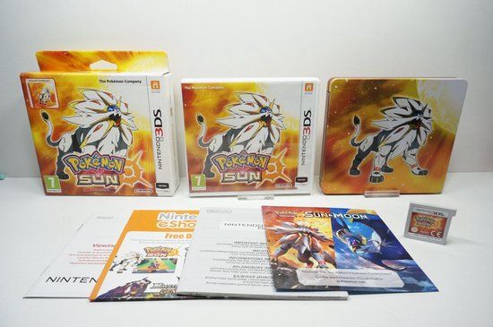 Pokemon Sun Steelcase Edition - Nintendo 3DS