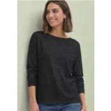 Icecat Pull à manches dolman avec des détails pailletés