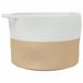 VidaXL Wasmand Beige, Wit