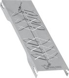 BBQ-Toro Planche à saumon en acier inoxydable pour poisson et filets de saumon, planche à saumon pour fumage ou grillade, planche à flammes avec inclinaison réglable, planche à fumage pour barbecue