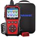 OBD2 diagnoseapparaat - Foutlezer voor alle OBDII-auto's - 2,8 inch kleurenscherm - Met tas