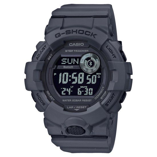 Casio G-Shock GBD-800UC-8ER Unisex Horloge 48 mm - Grijs