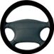 Simoni Racing Stuurwielhoes Trophy Black Face - 37-39cm - Zwart