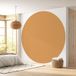 Papier peint rond - couleur tendance - 733 - diamètre 30 cm