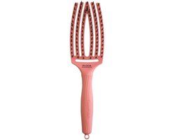 Olivia Garden - Finger Brush Love Edition Care Iconic Boar&Nylon Radiant Peach - Medium