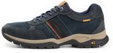 Camel Active Sneakers met contrasterende details - Maat 43 - Donkerblauw