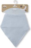 slabbetje Zeverslab Bandana Slab Blauw Bamboe Unisex