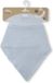 slabbetje Zeverslab Bandana Slab Blauw Bamboe Unisex