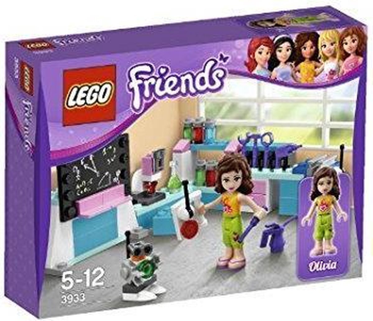 lego Friends Olivia's Laboratorium - 3933