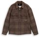 Tom Tailor - Overshirt met wol - Maat XXXL - taupe check