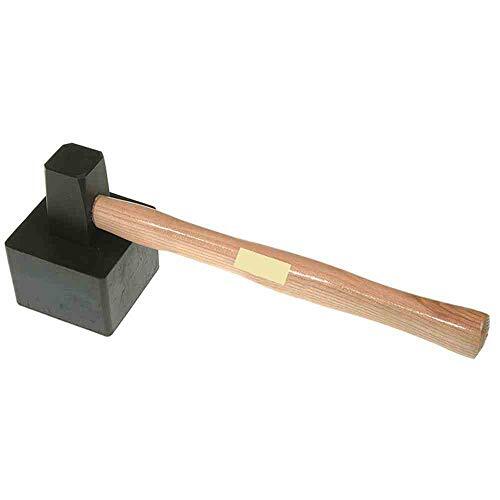 LSR Tools 30170150 plaathouder hamer vierkant 1500 g, met gevulkaniseerde kop