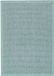 Giza Tapis – Bleu avec Cadre – Poil Court & Moderne – Pour Intérieur & Extérieur – 200x290 cm