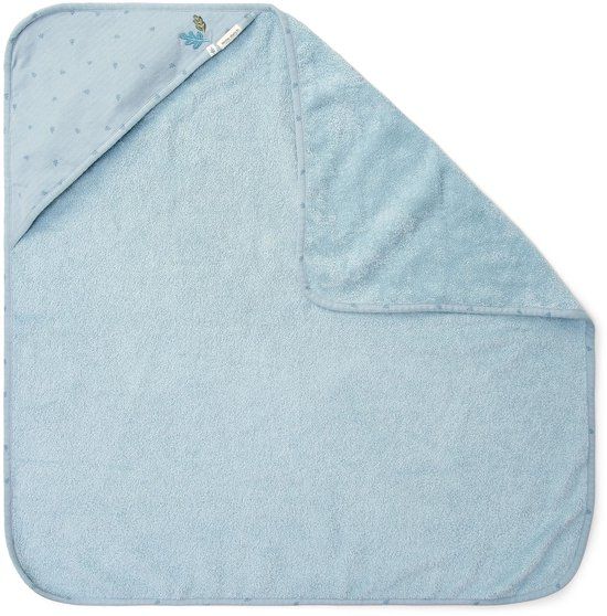 Little Dutch Badcape Pure Denim Blue Blauw