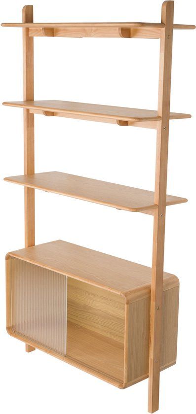 Zuiver Rise Kast/ Stellingkast Hout Naturel