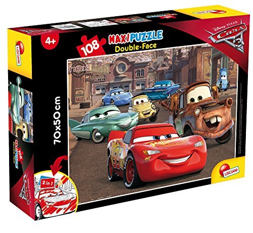 Liscianigiochi Lisciani Giochi - Disney puzzel DF Supermaxi 108 Cars 3 Racer, 63963.0