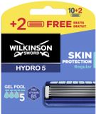 Wilkinson Sword Hydro 5 Skin Protect Regular Navulmesjes voor Heren, 12 Stuks
