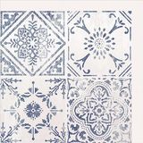 d-c-fix tegelstickers voor muren - Vintage-stijl (33 x 33 cm) | witte zelfklevende tegels voor keuken, badkamer en spatwand – zelfklevend en waterdicht