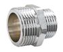 Somatherm Reduceernippel Messing M12/17-M15/21 Vernikkeld, Grijs